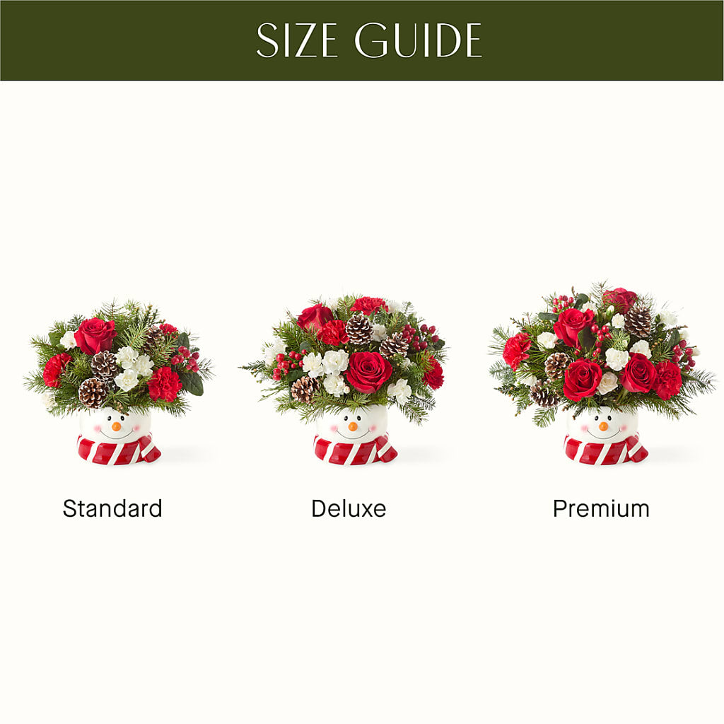 Jolly Snowman Bouquet – My Dream Flowers, Bronx NY
