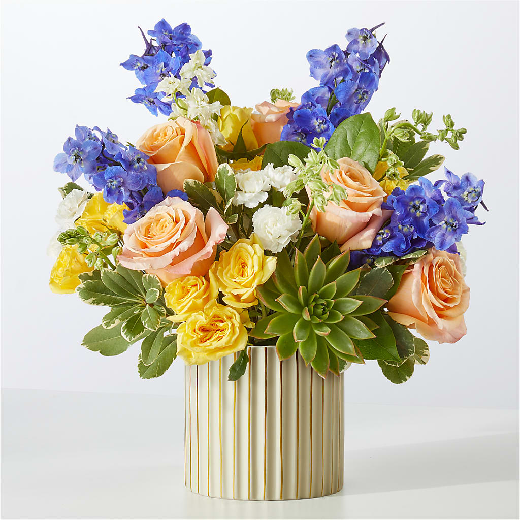 Cobalt Reverie Bouquet – My Dream Flowers, Bronx NY