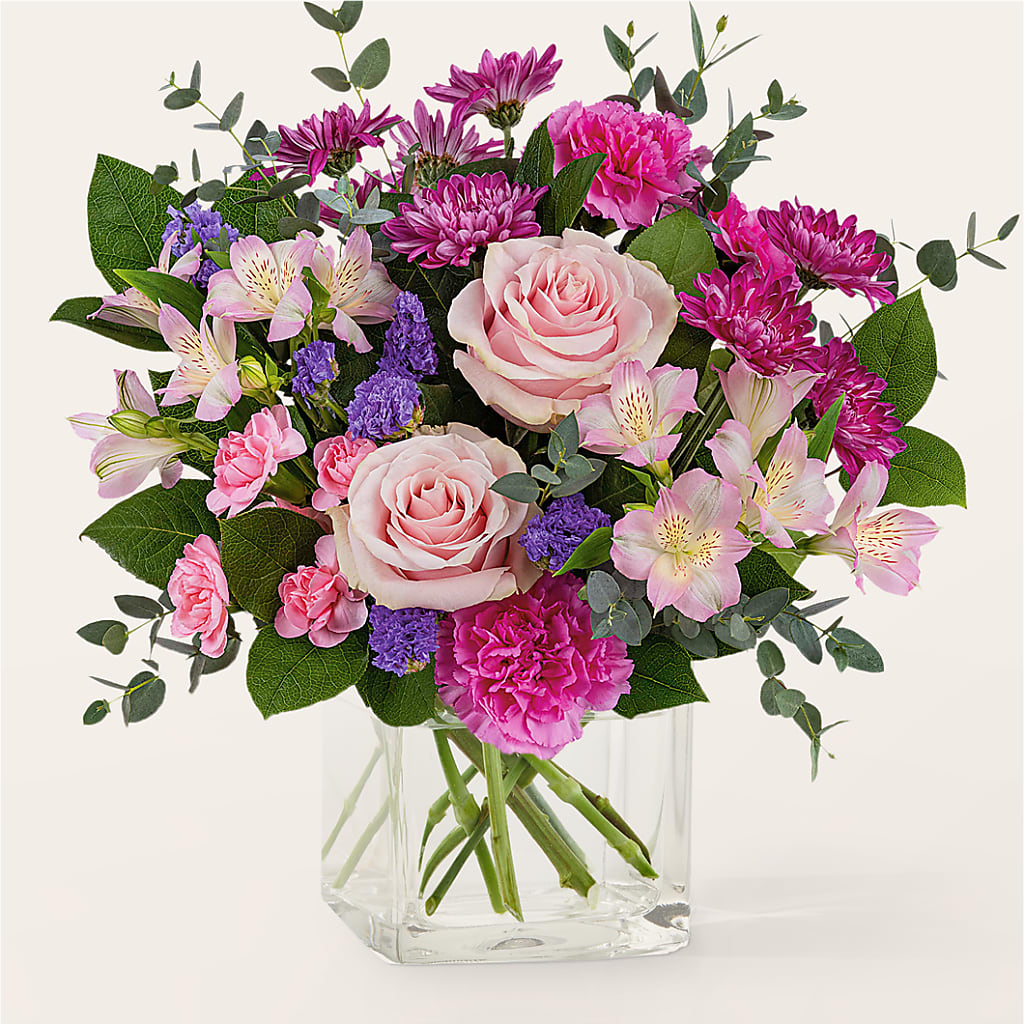 Rosy Radiance Bouquet – My Dream Flowers, Bronx NY