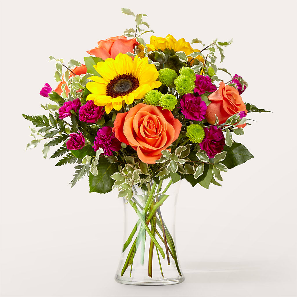 Warmth & Light Bouquet – My Dream Flowers, Bronx NY
