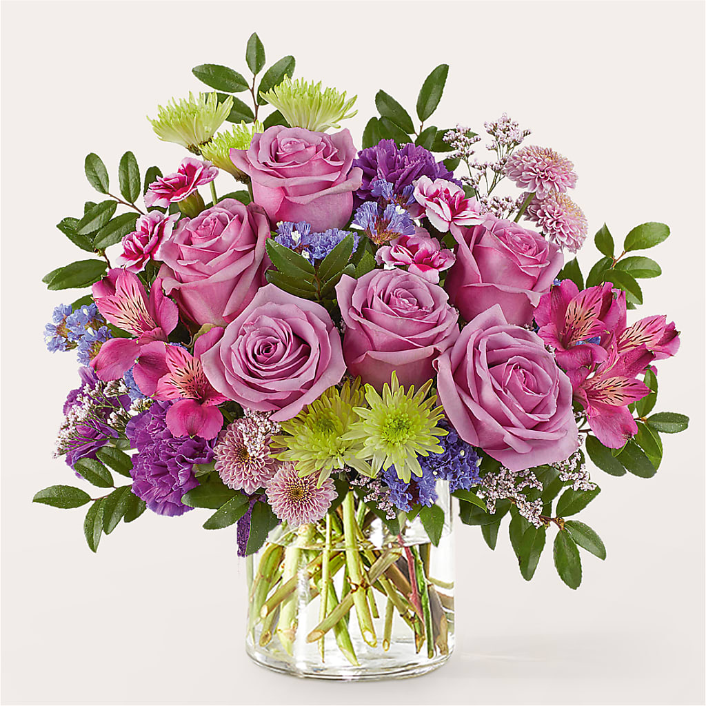 Glass Half Full Bouquet – My Dream Flowers, Bronx NY