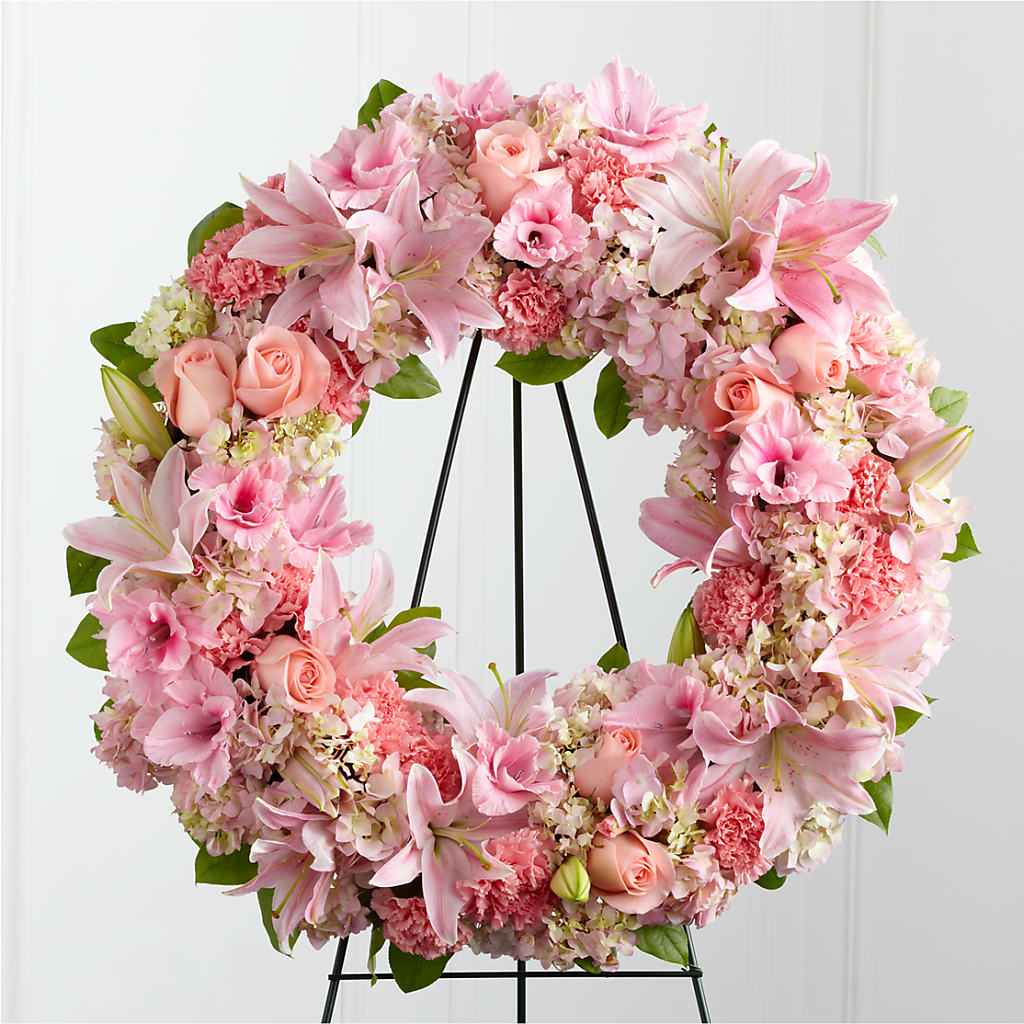Loving Remembrance Wreath – My Dream Flowers, Bronx NY