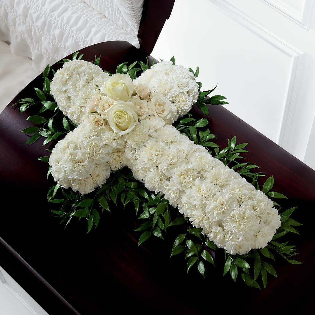 Peaceful Memories Casket Spray (Standard) – My Dream Flowers, Bronx NY
