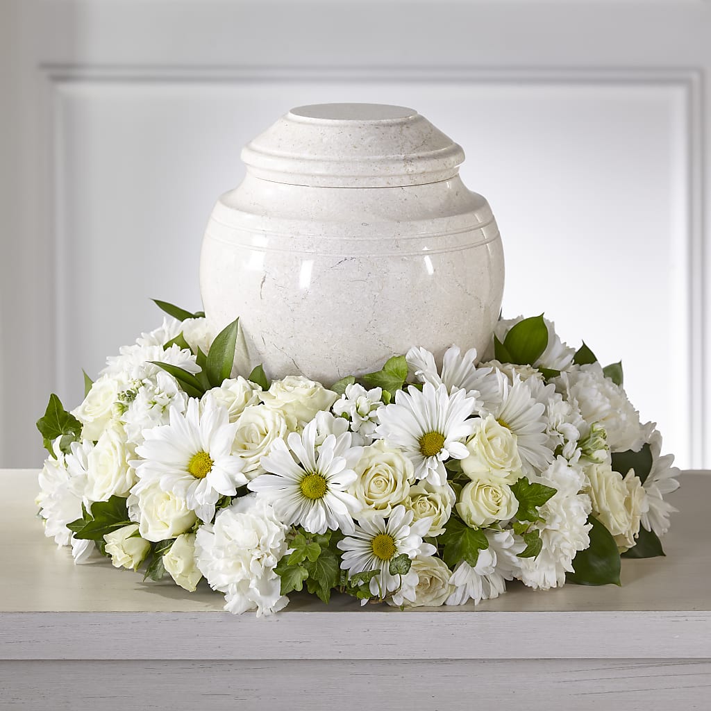 Ivory Gardens Cremation Adornment – My Dream Flowers, Bronx NY