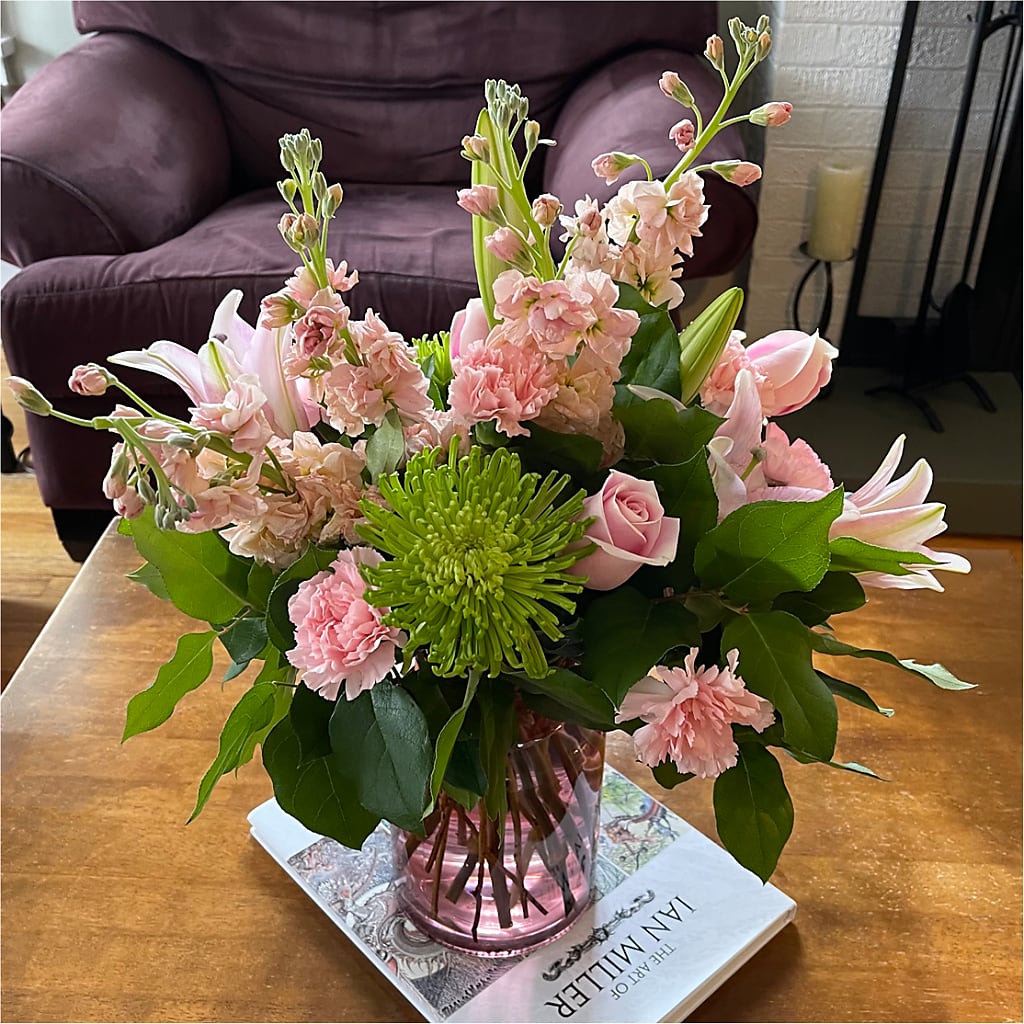 Pretty in Pink Bouquet – My Dream Flowers, Bronx NY