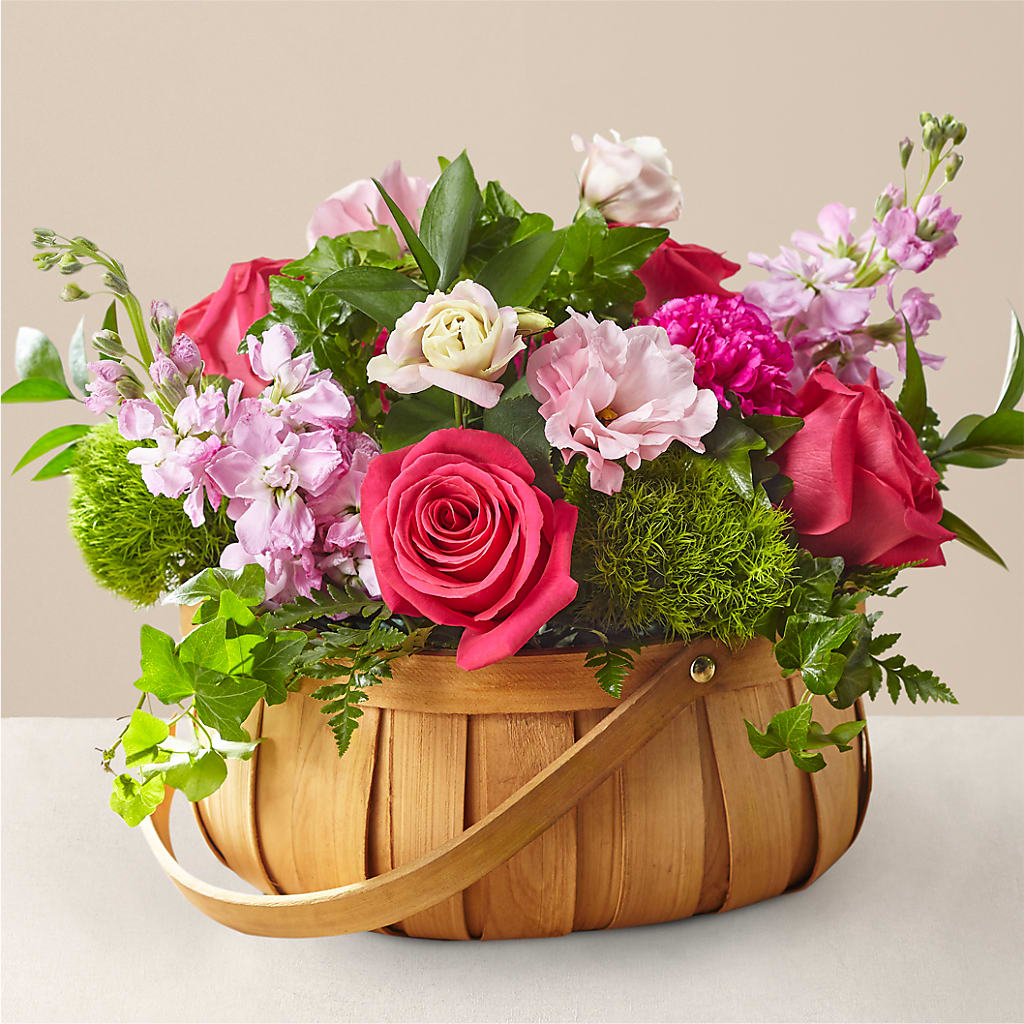 Radiance in Bloom Basket – My Dream Flowers, Bronx NY