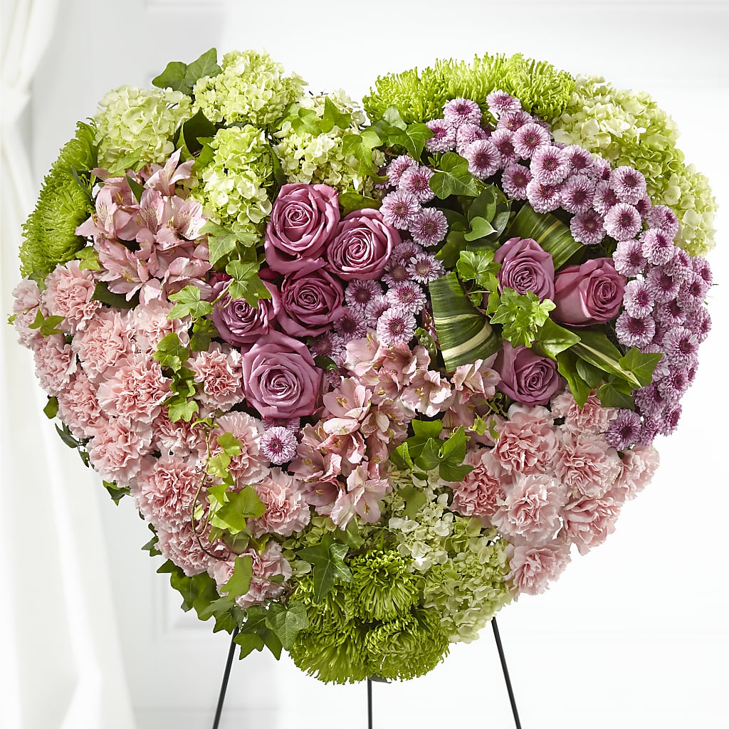 Heartwarming Standing Heart – My Dream Flowers, Bronx NY