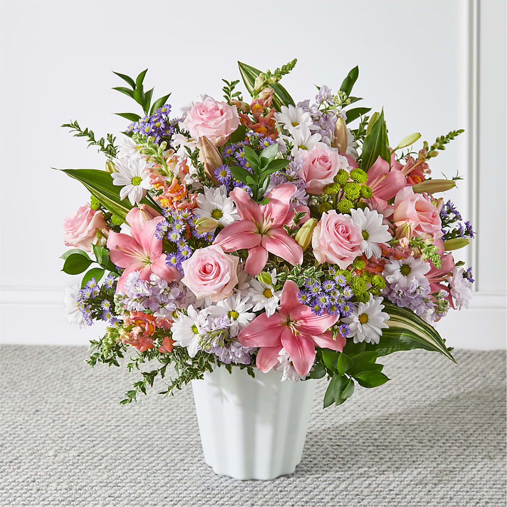 Abundant Compassion Floor Basket – My Dream Flowers, Bronx NY