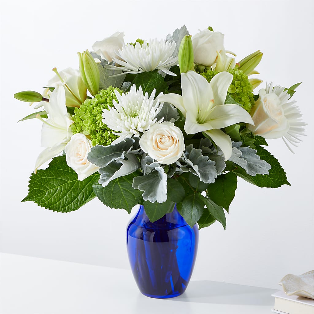 Snowy Dreams Bouquet – My Dream Flowers, Bronx NY