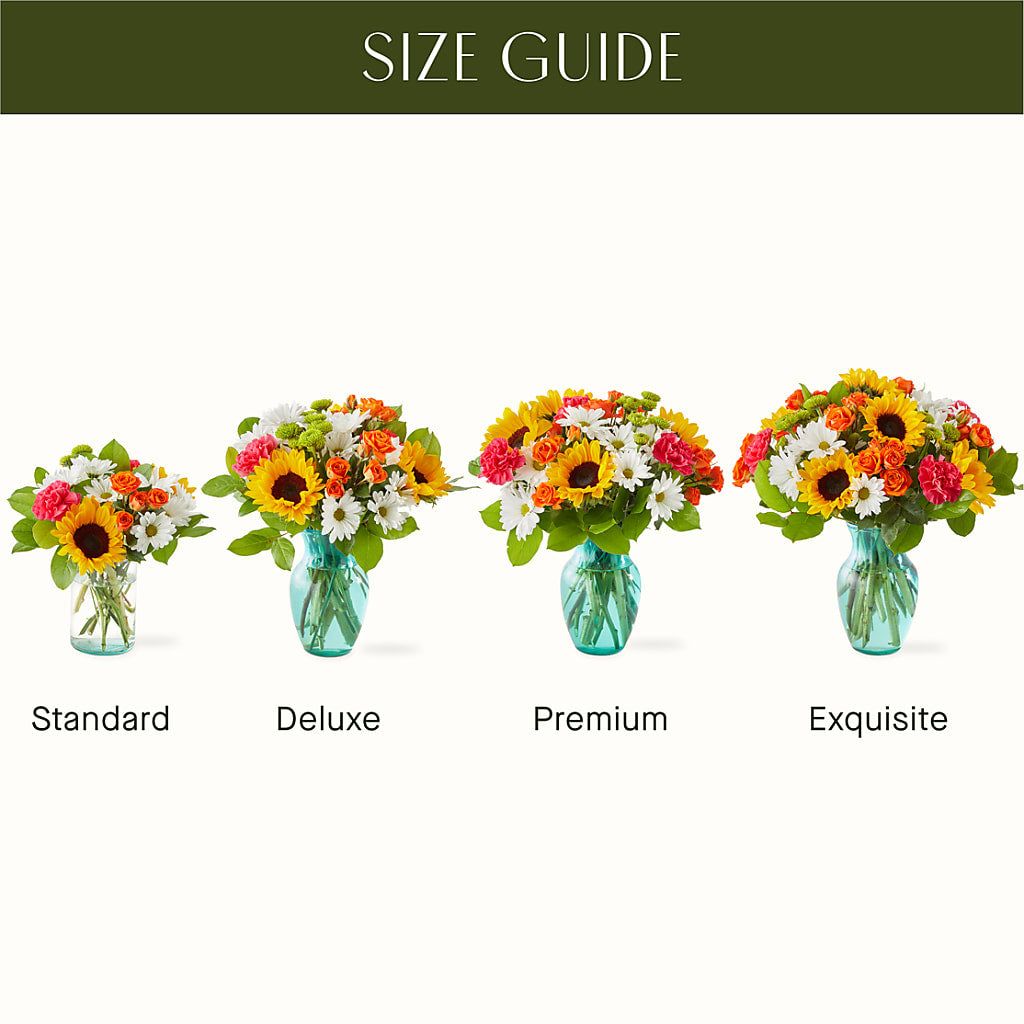 Sun-drenched Blooms Bouquet – My Dream Flowers, Bronx NY