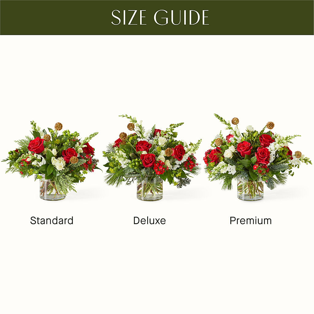 Deck the Halls Bouquet – My Dream Flowers, Bronx NY