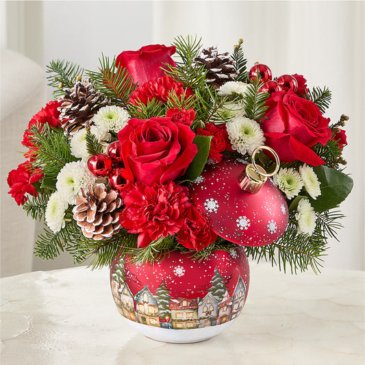 Christmas Carols Ornament –  My Dream Flowers, Bronx NY