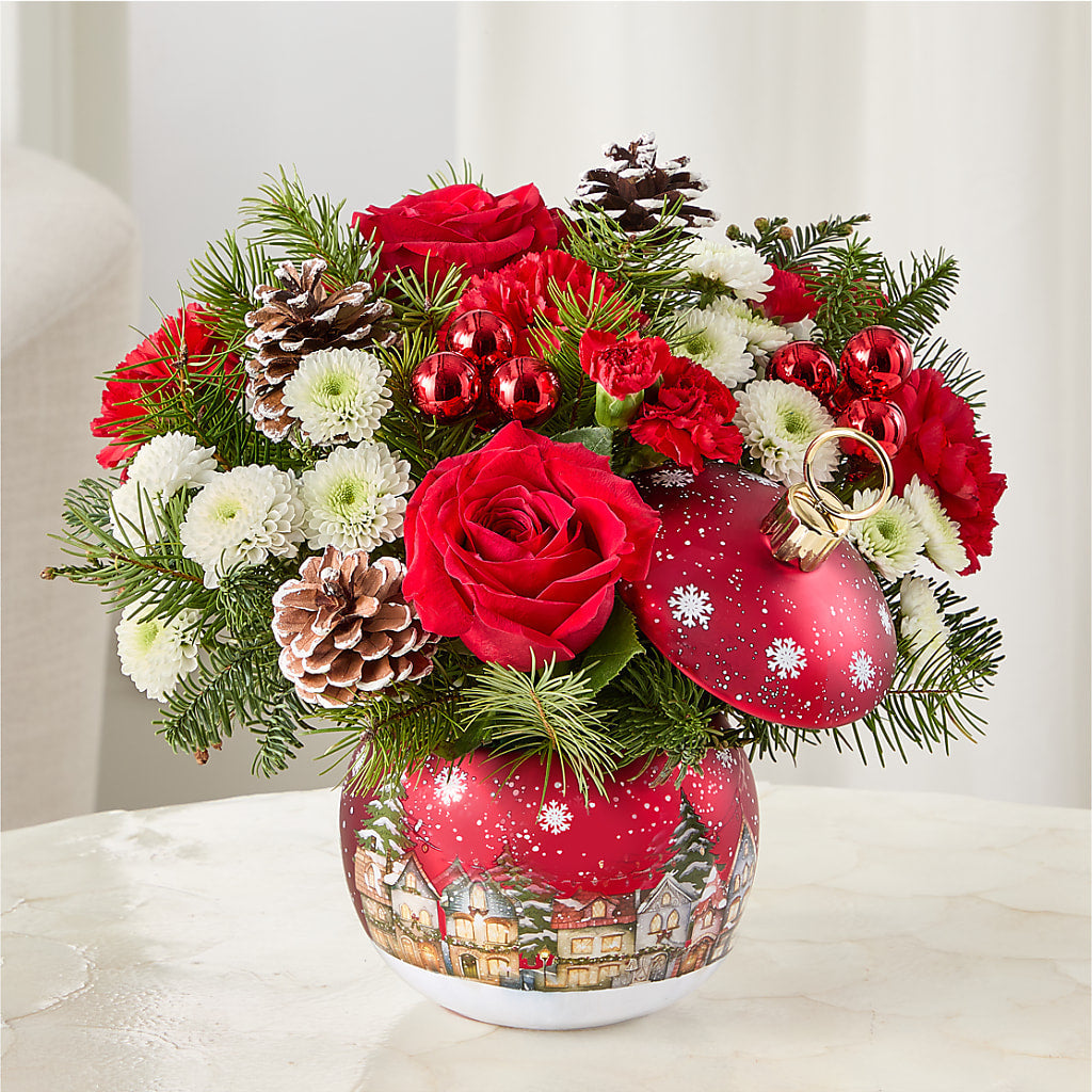 Christmas Carols Ornament –  My Dream Flowers, Bronx NY