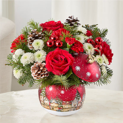 Christmas Carols Ornament –  My Dream Flowers, Bronx NY
