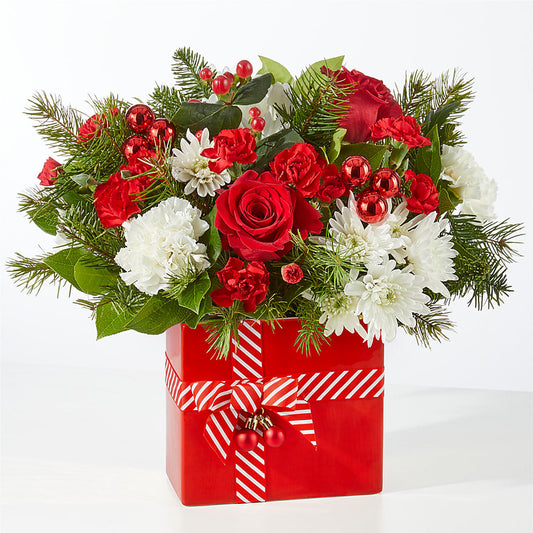 Presents Under the Tree Bouquet –  My Dream Flowers, Bronx NY