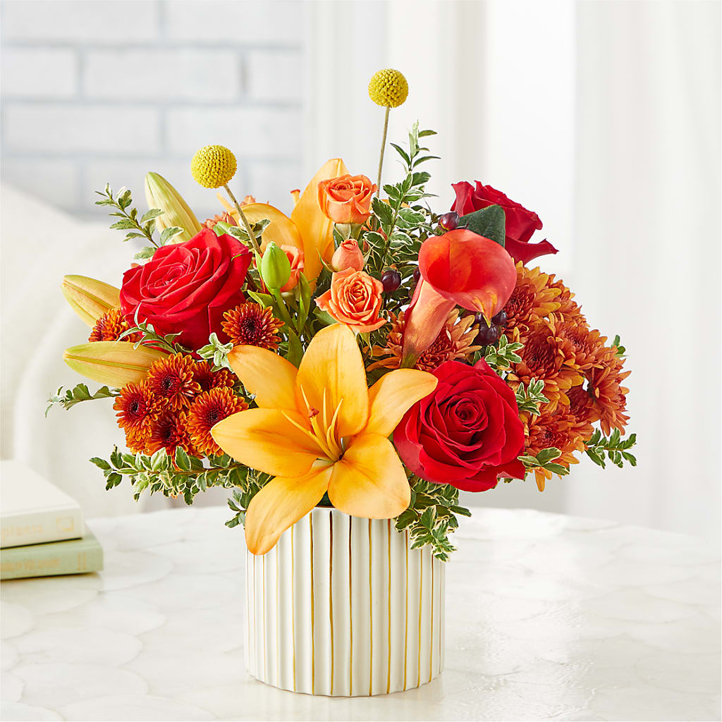 Scarlet Skies Bouquet –  My Dream Flowers, Bronx NY