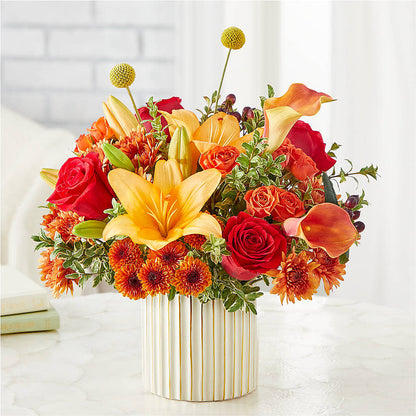 Scarlet Skies Bouquet –  My Dream Flowers, Bronx NY