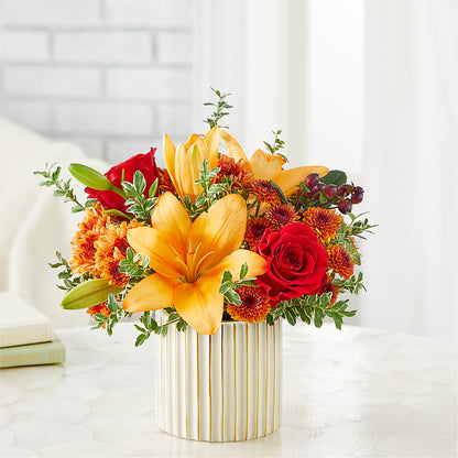 Scarlet Skies Bouquet –  My Dream Flowers, Bronx NY