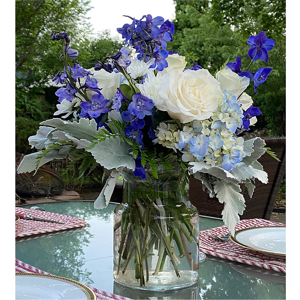 Clear Skies Bouquet –  My Dream Flowers, Bronx NY