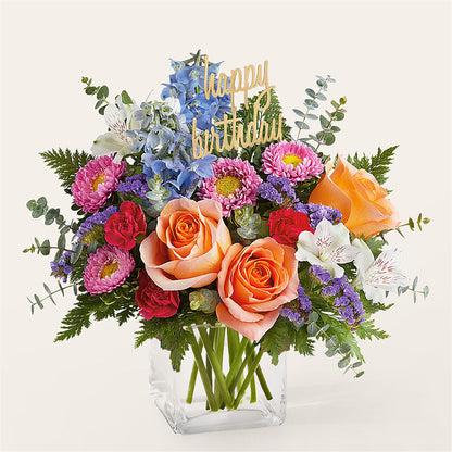 Birthday Bash Bouquet –  My Dream Flowers, Bronx NY