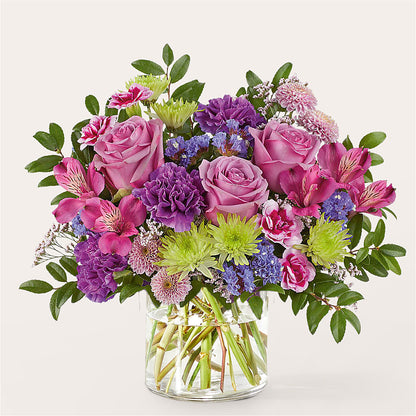 Glass Half Full Bouquet –  My Dream Flowers, Bronx NY