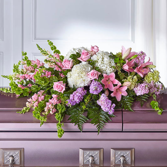 Life's Gratitude Casket Spray –  My Dream Flowers, Bronx NY