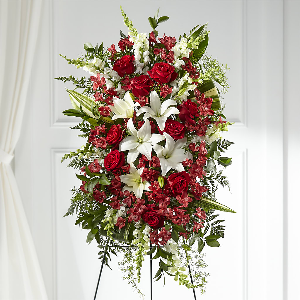 Everlasting Memory Standing Spray –  My Dream Flowers, Bronx NY