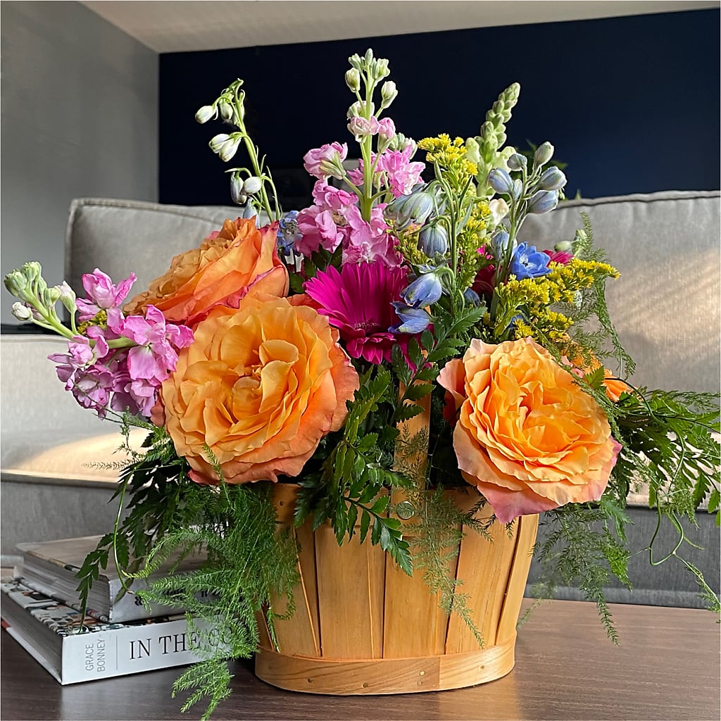 Garden of Life Basket –  My Dream Flowers, Bronx NY