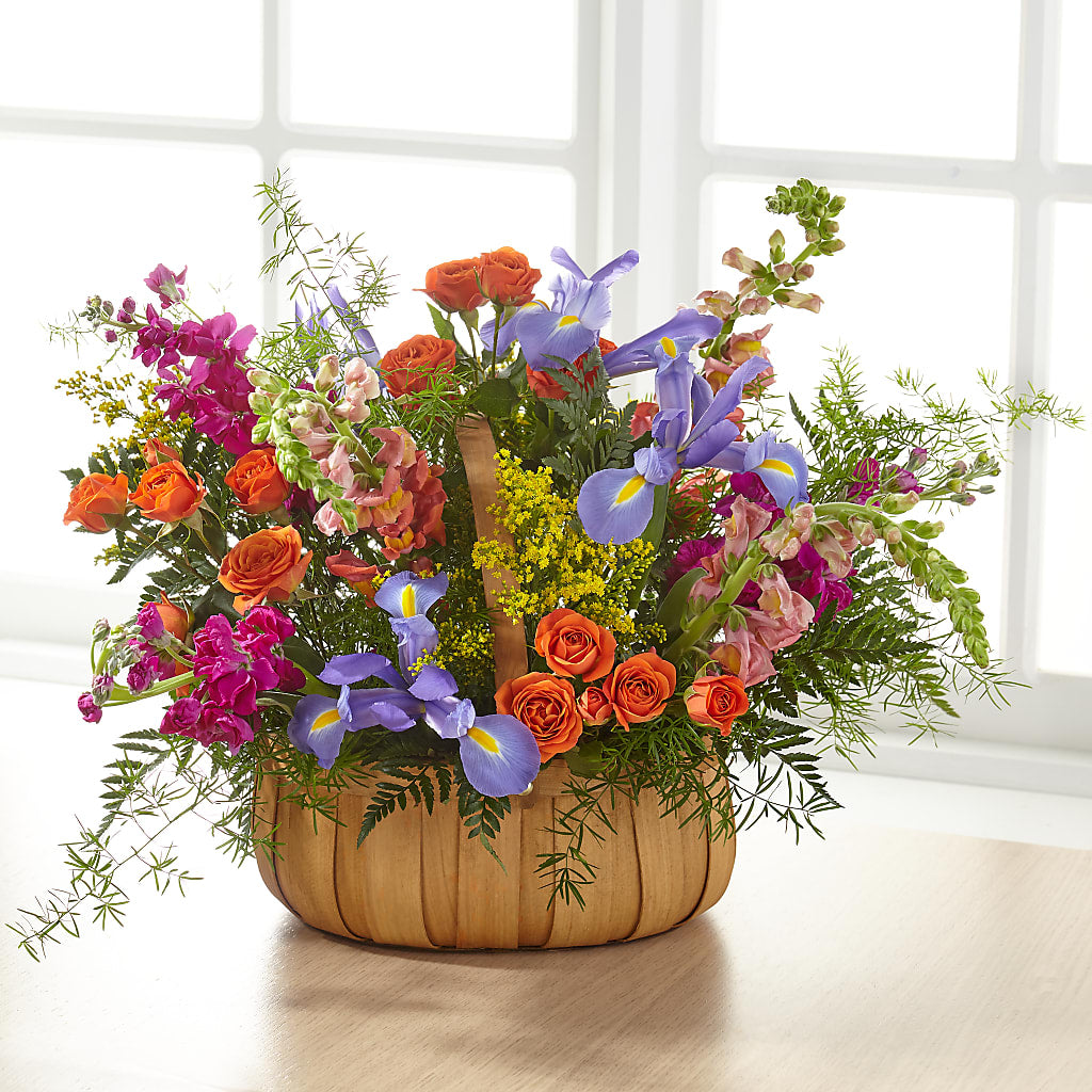 Garden of Life Basket –  My Dream Flowers, Bronx NY