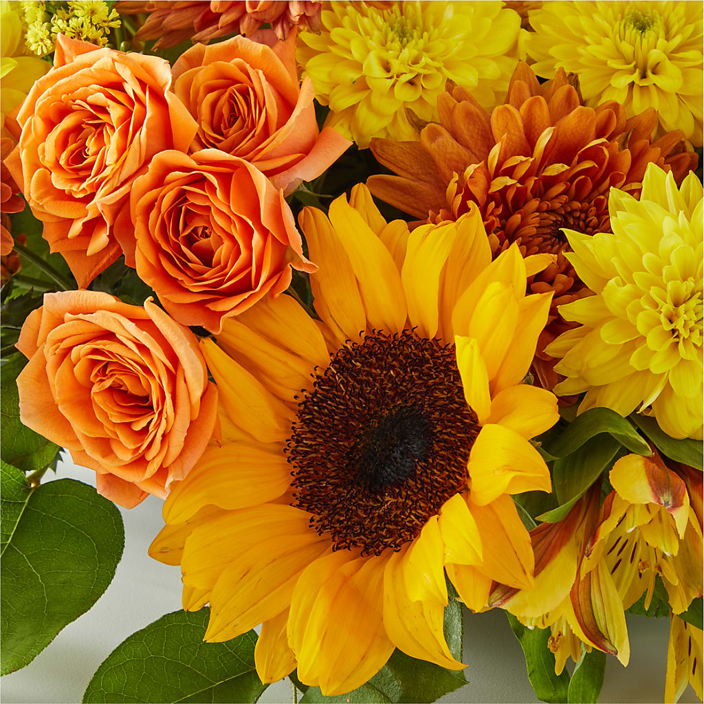 Autumn Harmony Centerpiece –  My Dream Flowers, Bronx NY