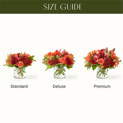 Crimson Leaves Bouquet –  My Dream Flowers, Bronx NY