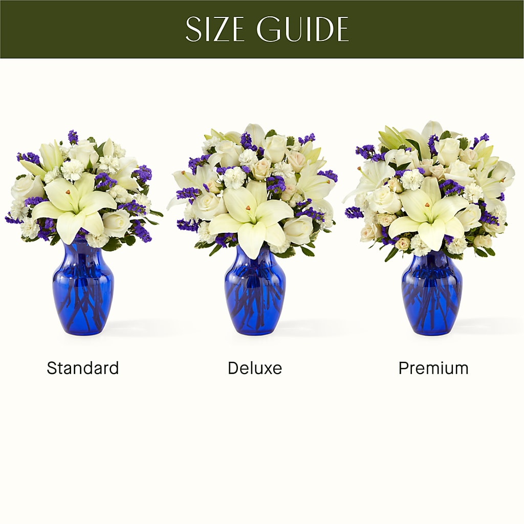 Sapphire Rush Bouquet –  My Dream Flowers, Bronx NY