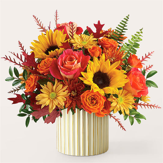 Fall Campfire Bouquet –  My Dream Flowers, Bronx NY