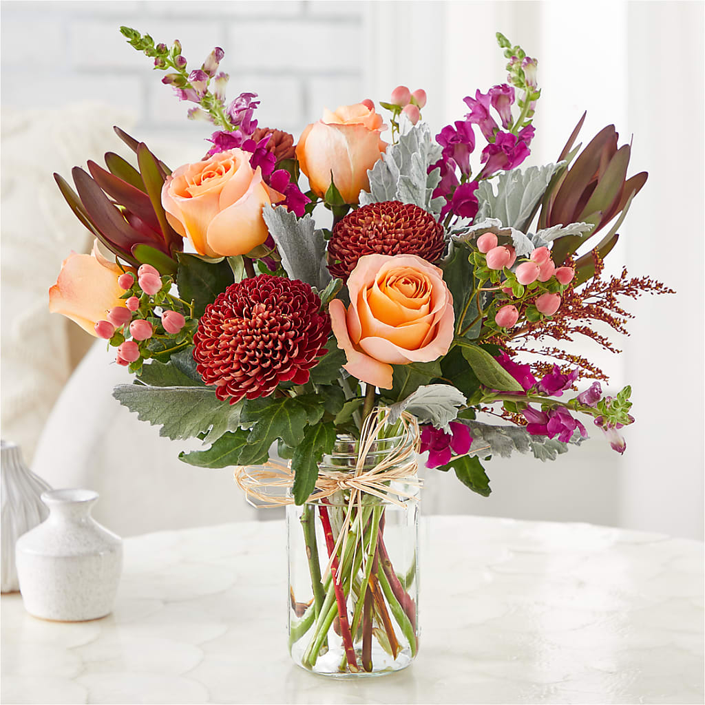 Moody Hues Bouquet –  My Dream Flowers, Bronx NY