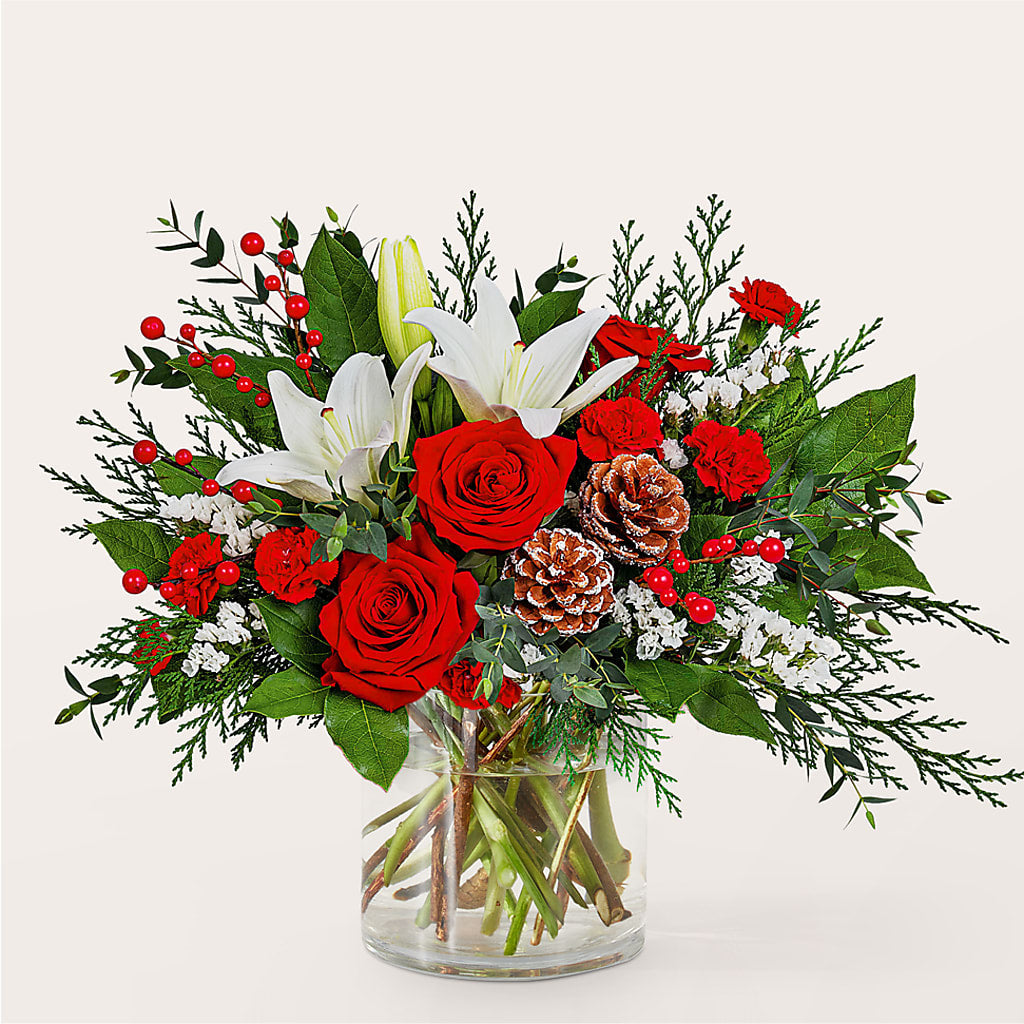 Best in Snow Bouquet –  My Dream Flowers, Bronx NY