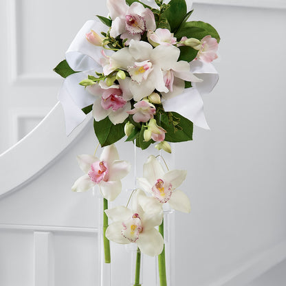 Perfect Entrance Pew Arrangement –  My Dream Flowers, Bronx NY