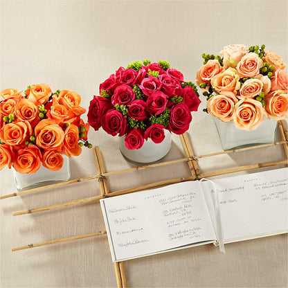 Dawn Rose Centerpiece –  My Dream Flowers, Bronx NY