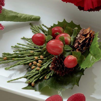 Red Berry Boutonniere –  My Dream Flowers, Bronx NY